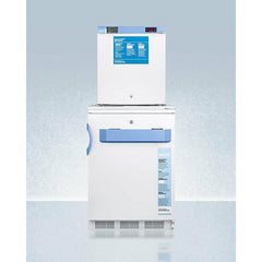 Summit 24" Wide All-Refrigerator/All-Freezer Combination - FF7LW-FS24LSTACKMED2 - The Home Selection
