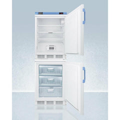 Summit 24" Wide All-Refrigerator/All-Freezer Combination - FF7LW-VT65MLSTACKMED2 - The Home Selection