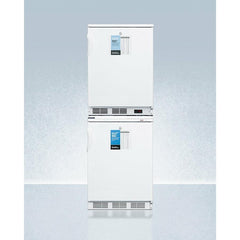 Summit 24" Wide All-Refrigerator/All-Freezer Combination - FF7LW-VT65MLSTACKPRO - The Home Selection