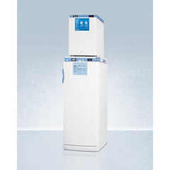 Summit 24" Wide All-Refrigerator/All-Freezer Combination - FFAR10-FS30LSTACKMED2 - The Home Selection