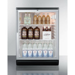 Summit 24" Wide Beverage Center - SCR600BGLHV - The Home Selection