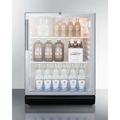Summit 24" Wide Beverage Center - SCR600BGLMBL - The Home Selection