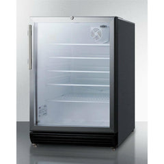 Summit 24" Wide Beverage Center - SCR600BGLMBL - The Home Selection