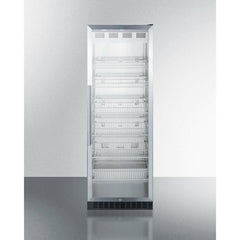 Summit 24" Wide Beverage Center with 12.6 Cu. Ft. Capacity, Stainless Steel Interior, Digital Thermostat, LED Lighting - SCR1401 - The Home Selection