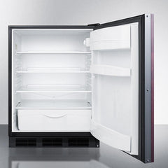 Summit 24'' Wide Black Cabinet All-refrigerator with ADA - FF6BKBI7IFADA - The Home Selection