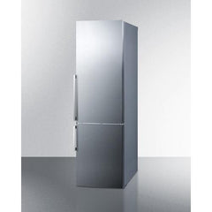 Summit 24" Wide Bottom Freezer Refrigerator - FFBF246SS - The Home Selection