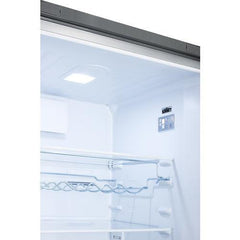 Summit 24" Wide Bottom Freezer Refrigerator - FFBF246SS - The Home Selection