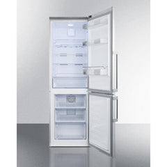 Summit 24" Wide Bottom Freezer Refrigerator - FFBF246SS - The Home Selection