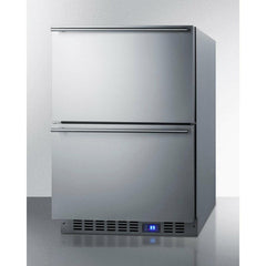 Summit 24" Wide Built-In 2-Drawer All-Refrigerator - FF642D - The Home Selection