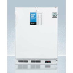 Summit 24" Wide Built-In All-Freezer, ADA Compliant with 3.2 cu. ft. Capacity, Right Hinge, Manual Defrost, ADA Compliant, Factory Installed Lock - VT65MLBIPLUS2ADA - The Home Selection
