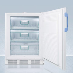 Summit 24" Wide Built-In All-Freezer with 3.2 cu. ft. Capacity, Right Hinge, Manual Defrost, ADA Compliant, Approved for Medical Use, Factory Installed Lock, CFC Free - VT65MLBIMED2ADA - The Home Selection