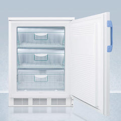 Summit 24" Wide Built-In All-Freezer with 3.2 Cu. Ft. Capacity, Slide-out Drawers, Digital Thermostat, NIST Calibrated Temperature/Alarm, Buffered Temperature Probe - VT65MLBIMED2 - The Home Selection