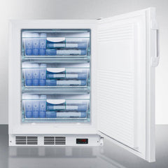 Summit 24" Wide Built-In All-Freezer, with 3.5 cu. ft. Capacity, Right Hinge, Manual Defrost, ADA Compliant - VT65MLBI - The Home Selection