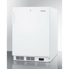 Summit 24" Wide Built-In All-Freezer, with 3.5 cu. ft. Capacity, Right Hinge, Manual Defrost, ADA Compliant - VT65MLBI - The Home Selection