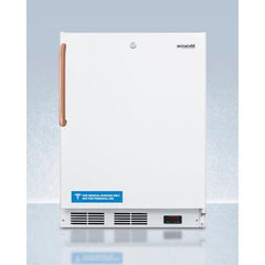 Summit 24" Wide Built-In All-Freezer with Antimicrobial Pure Copper Handle, ADA Compliant - VT65MLBITBCADA - The Home Selection