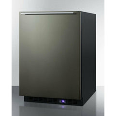 Summit 24" Wide Built-In All-Freezer with High-Temperature Alarm, Adjustable Chrome Shelves, Temperature Memory Function, Frost-Free, Open Door Alarm, Built-In Capable, Professional Handle, Fingerprint Resistant - SCFF53BX - The Home Selection