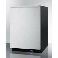 Summit 24" Wide Built-In All-Freezer with High-Temperature Alarm, Adjustable Chrome Shelves, Temperature Memory Function, Frost-Free, Open Door Alarm, Built-In Capable, Professional Handle, Fingerprint Resistant - SCFF53BX - The Home Selection