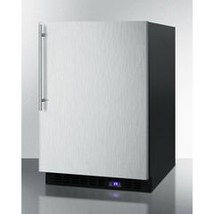 Summit 24" Wide Built-In All-Freezer With Icemaker, High-Temperature Alarm, Adjustable Chrome Shelves, Temperature Memory Function, Frost-Free, Open Door Alarm, Built-In Capable, Professional Handle, Fingerprint Resistant - SCFF53BX - The Home Selection