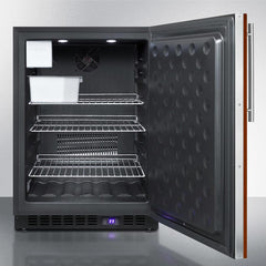Summit 24" Wide Built-In All-Freezer With Icemaker (Panel Not Included) - SCFF53B - The Home Selection
