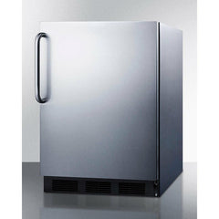 Summit 24" Wide Built-in All-Refrigerator, ADA Compliant FF6BK7CSSADA - The Home Selection