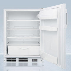 Summit 24" Wide Built-In All-Refrigerator, ADA Compliant - FF6LWBI7NZADA - The Home Selection