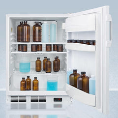 Summit 24" Wide Built-In All-Refrigerator, ADA Compliant - FF6LWBI7PLUS2ADA - The Home Selection