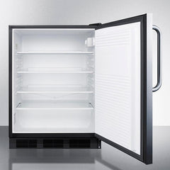 Summit 24" Wide Built-In All-Refrigerator, ADA Compliant - FF7BKBISS - The Home Selection