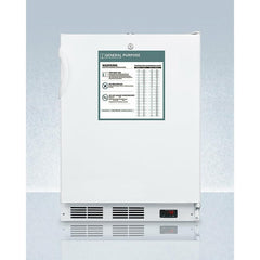 Summit 24" Wide Built-In All-Refrigerator, ADA Compliant - FF7LWBIADAGP - The Home Selection