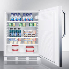 Summit 24" Wide Built-in All-Refrigerator, ADA Compliant - FF7LWBISS - The Home Selection