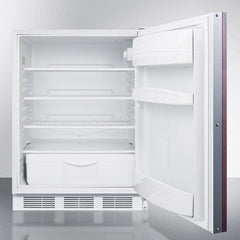 Summit 24" Wide Built-In All-Refrigerator, ADA Compliant (Panel Not Included) - FF6LWBI7 - The Home Selection