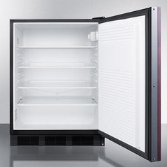 Summit 24" Wide Built-In All-Refrigerator, ADA Compliant (Panel Not Included) - FF7BKBIIFADA - The Home Selection