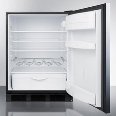 Summit 24" Wide Built-in All-refrigerator - FF63BKBI - The Home Selection