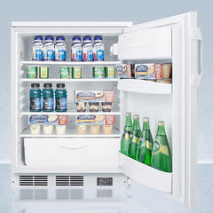 Summit 24" Wide Built-In All-Refrigerator - FF6LWBI7NZ - The Home Selection