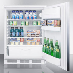 Summit 24" Wide Built-In All-Refrigerator - FF6LWBI7SS - The Home Selection
