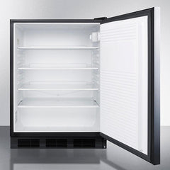 Summit 24" Wide Built-In All-Refrigerator - FF7BKBISS - The Home Selection