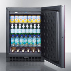 Summit 24" Wide Built-In All-Refrigerator (Panel Not Included) - FF64BIF - The Home Selection