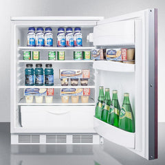 Summit 24" Wide Built-In All-Refrigerator (Panel Not Included) - FF6LWBI7IF - The Home Selection