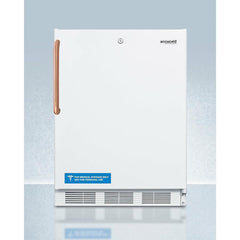 Summit 24" Wide Built-In All-Refrigerator with Antimicrobial Pure Copper Handle, ADA Compliant - FF6LWBI7TBCADA - The Home Selection