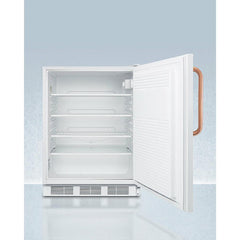 Summit 24" Wide Built-In All-Refrigerator with Antimicrobial Pure Copper Handle, ADA Compliant - FF7LWBITBCADA - The Home Selection