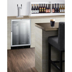 Summit 24" Wide Built-In Beer Dispenser, ADA Compliant - SBC56GBI - The Home Selection