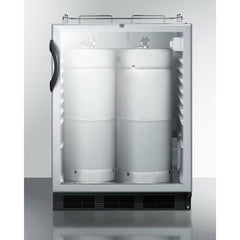 Summit 24" Wide Built-In Beer Dispenser, ADA Compliant - SBC56GBINK - The Home Selection