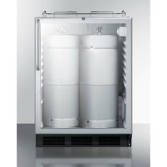 Summit 24" Wide Built-In Beer Dispenser, ADA Compliant - SBC56GBINK - The Home Selection
