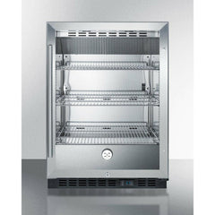 Summit 24" Wide Built-In Beverage Center - SCR610BL - The Home Selection