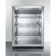 Summit 24" Wide Built-In Beverage Center - SCR610BL - The Home Selection