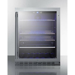 Summit 24" Wide Built-In Beverage Cooler, ADA Compliant - ALBV2466 - The Home Selection