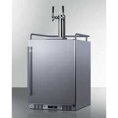 Summit 24" Wide Built-In Cold Brew Coffee Kegerator - SBC682CFTWIN - The Home Selection