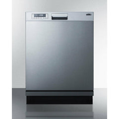 Summit 24" Wide Built-In Dishwasher - DW2435SS - The Home Selection