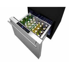 Summit 24" Wide Built-In Drawer Refrigerator - FF1DSS24 - The Home Selection