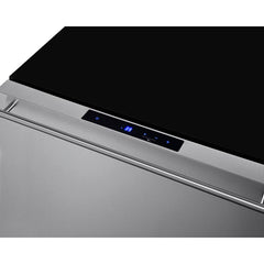 Summit 24" Wide Built-In Drawer Refrigerator with 2 cu. ft. Capacity, Frost Free Defrost, 304 Grade Stainless Steel, Sabbath Mode, LED Lighting - SDR24 - The Home Selection