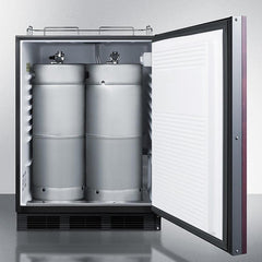 Summit 24" Wide Built-In Kegerator, ADA Compliant (Panel Not Included) - SBC58BLBI - The Home Selection